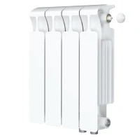 Биметаллический радиатор Rifar Monolit Ventil 350x4 секции, правое подкл-е