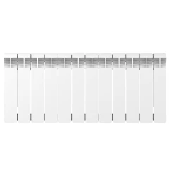 Алюминиевый радиатор Rifar Alum 350x12 секций, боковое подкл-е