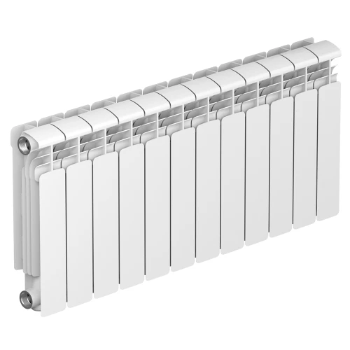 Алюминиевый радиатор Rifar Alum 350x12 секций, боковое подкл-е