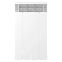 Биметаллический радиатор Rifar Base 500x4 секции, боковое подкл-е