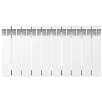 Алюминиевый радиатор Rifar Alum 350x10 секций, боковое подкл-е