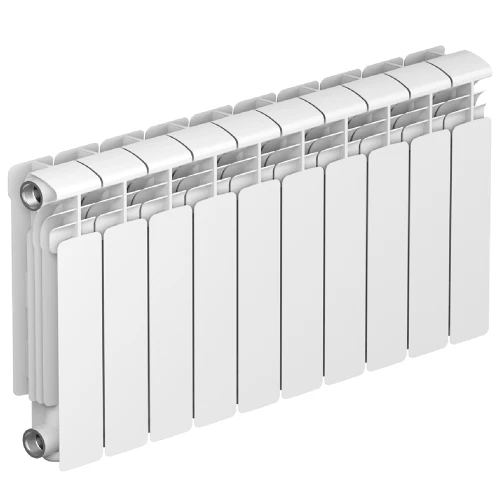 Алюминиевый радиатор Rifar Alum 350x10 секций, боковое подкл-е