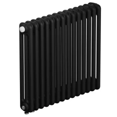 Трубчатый радиатор Rifar Tubog Ventil 3057 14 секций, нижнее подкл-е, антрацит