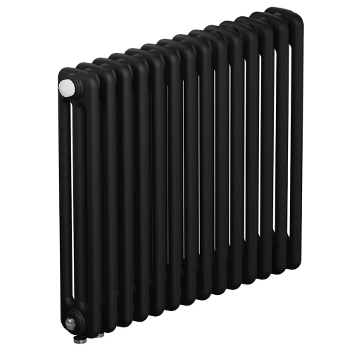 Трубчатый радиатор Rifar Tubog Ventil 3057 14 секций, нижнее подкл-е, антрацит