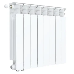 Биметаллический радиатор Rifar Base Ventil 500x8 секций, левое подкл-е