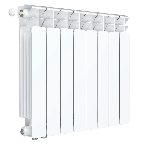 Биметаллический радиатор Rifar Base Ventil 500x8 секций, левое подкл-е