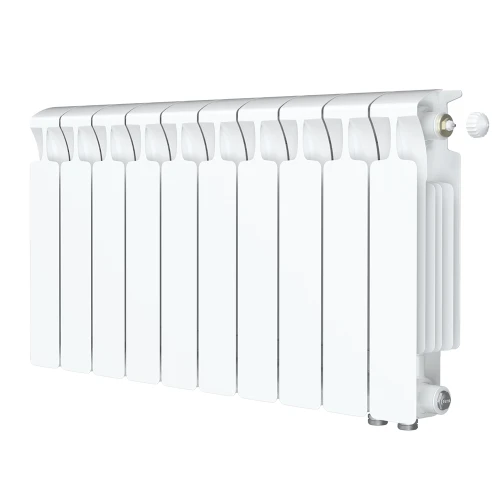 Биметаллический радиатор Rifar Monolit Ventil 300x10 секций, правое подкл-е