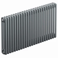 Трубчатый радиатор Rifar Tubog 3057 24 секции, боковое подкл-е, титан