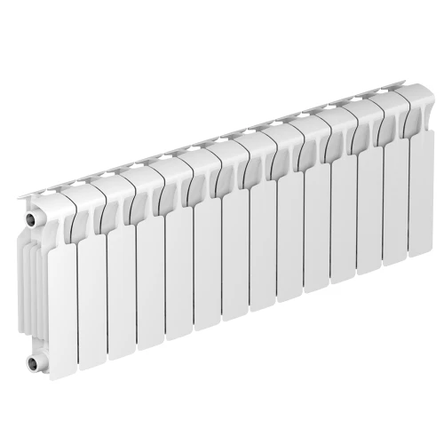 Биметаллический радиатор Rifar Monolit 300x14 секций, боковое подкл-е