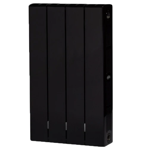 Биметаллический радиатор Rifar SUPReMO 500x4 секции, боковое подкл-е, антрацит
