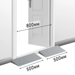 Пандус полимерный РУБЕЖ 30х200х500 мм, серый