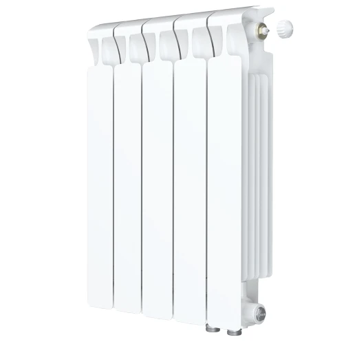 Биметаллический радиатор Rifar Monolit Ventil 500x5 секций, правое подкл-е