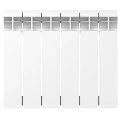 Алюминиевый радиатор Rifar Alum 350x6 секций, боковое подкл-е