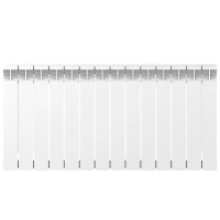 Алюминиевый радиатор Rifar Alum 500x14 секций, боковое подкл-е