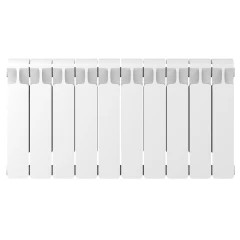 Биметаллический радиатор Rifar Monolit 350x10 секций, боковое подкл-е