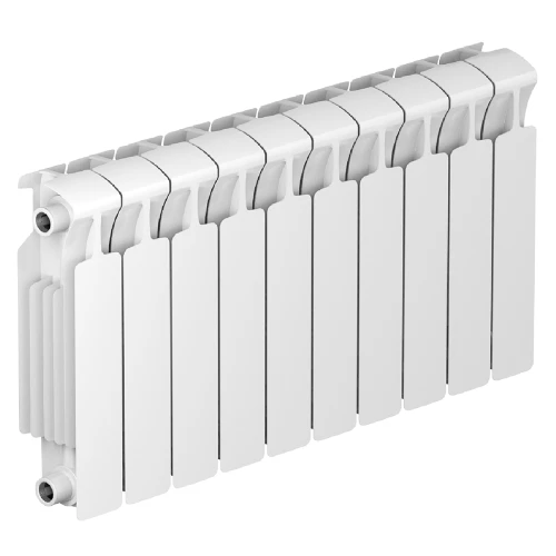 Биметаллический радиатор Rifar Monolit 350x10 секций, боковое подкл-е