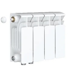 Биметаллический радиатор Rifar Base Ventil 200x4 секции, левое подкл-е