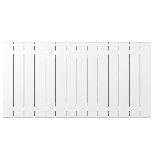 Биметаллический радиатор Rifar SUPReMO 500x14 секций, боковое подкл-е, белый