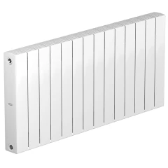 Биметаллический радиатор Rifar SUPReMO 500x14 секций, боковое подкл-е, белый