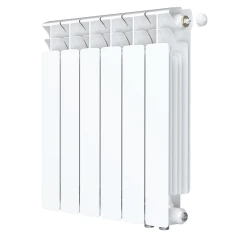 Биметаллический радиатор Rifar Base Ventil 500x6 секций, правое подкл-е