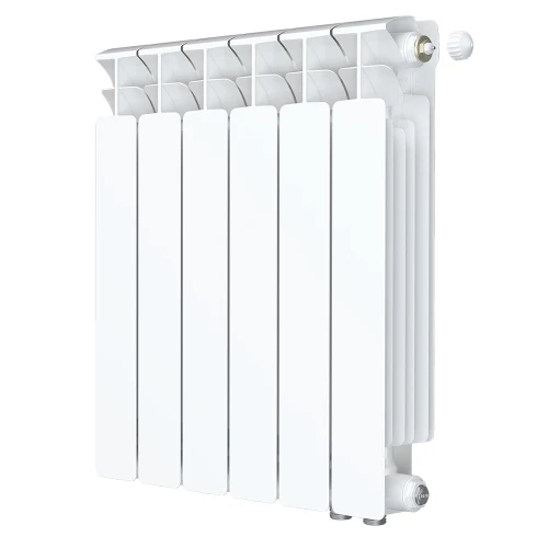 Биметаллический радиатор Rifar Base Ventil 500x6 секций, правое подкл-е