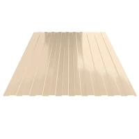 Профнастил С-8 0,35 1,2x2м слоновая кость RAL 1015