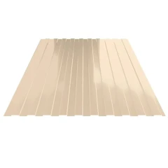 Профнастил С-8 0,35 1,2x2м слоновая кость RAL 1015