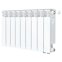 Биметаллический радиатор Rifar Base Ventil 350x9 секций, правое подкл-е