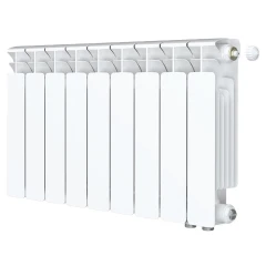 Биметаллический радиатор Rifar Base Ventil 350x9 секций, правое подкл-е