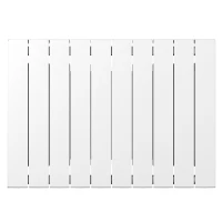 Биметаллический радиатор Rifar SUPReMO 500x10 секций, боковое подкл-е, белый