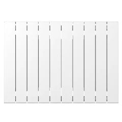 Биметаллический радиатор Rifar SUPReMO 500x10 секций, боковое подкл-е, белый