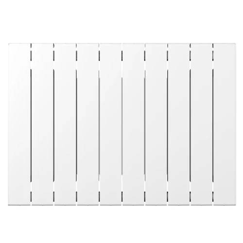 Биметаллический радиатор Rifar SUPReMO 500x10 секций, боковое подкл-е, белый