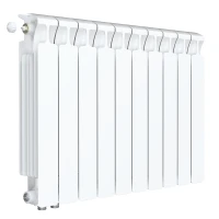 Биметаллический радиатор Rifar Monolit Ventil 500x10 секций, левое подкл-е