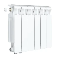Биметаллический радиатор Rifar Monolit Ventil 300x6 секций, левое подкл-е
