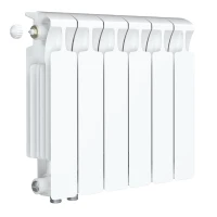 Биметаллический радиатор Rifar Monolit Ventil 350x6 секций, левое подкл-е