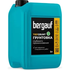 Грунтовка глубокого проникновения Bergauf Tiefgrunt U, 5 л