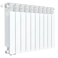 Биметаллический радиатор Rifar Base Ventil 500x10 секций, левое подкл-е