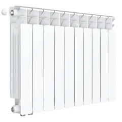 Биметаллический радиатор Rifar Base Ventil 500x10 секций, левое подкл-е