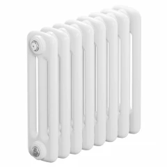 Трубчатый радиатор Rifar Tubog 3037 8 секций, боковое подкл-е, белый