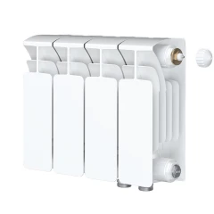 Биметаллический радиатор Rifar Base Ventil 200x4 секции, правое подкл-е