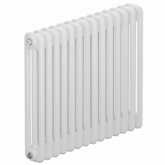 Трубчатый радиатор Rifar Tubog 3057 14 секций, боковое подкл-е, белый