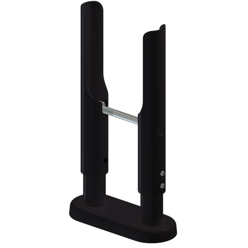 Напольный кронштейн Rifar регулируемый для 3-x трубчатых радиаторов, антрацит