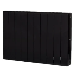 Биметаллический радиатор Rifar SUPReMO 500x10 секций, боковое подкл-е, антрацит