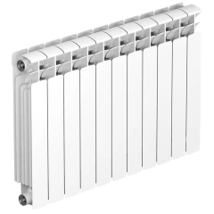 Биметаллический радиатор Rifar Base 500x11 секций, боковое подкл-е