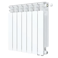 Биметаллический радиатор Rifar Base Ventil 500x7 секций, правое подкл-е