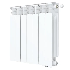 Биметаллический радиатор Rifar Base Ventil 500x7 секций, правое подкл-е