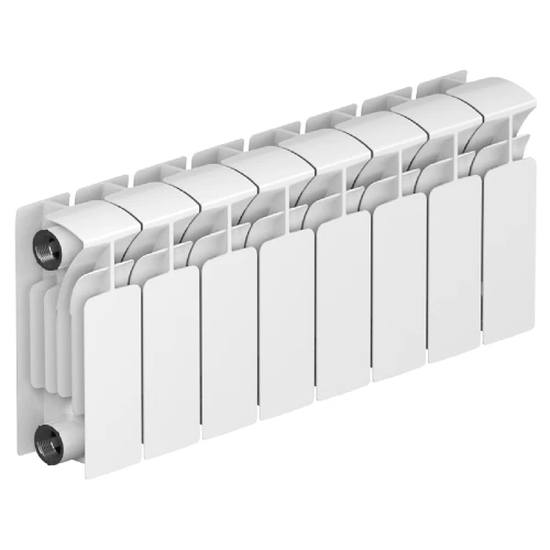 Биметаллический радиатор Rifar Base 200x8 секций, боковое подкл-е