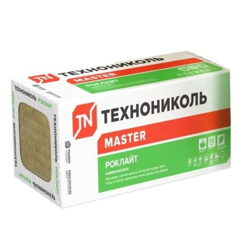 Утеплитель Технониколь Роклайт 1200х600х100 мм (4 шт) 2,88 м2