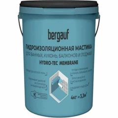 Мастика гидроизоляционная Bergauf Hydro-Tec Membrane U, 4 кг