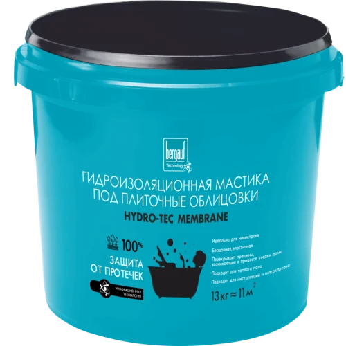 Мастика гидроизоляционная Bergauf Hydro-Tec Membrane U, 13 кг